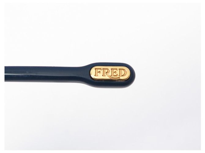THE FRED FORCE 10 FG40079U SONNENBRILLE BLAUE GLÄSER METALL Golden - Ansicht 6