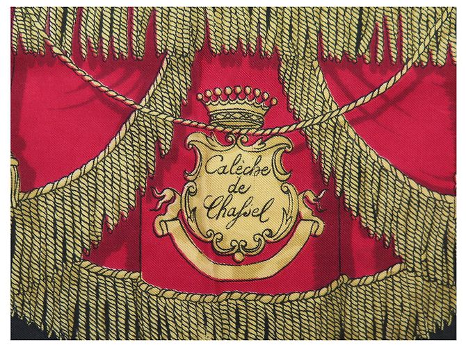 Hermès FOULARD VINTAGE HERMES HARNAIS A L'ANGLAISE H. GRYGKAR CARRE 90 IN SETA - vista 6