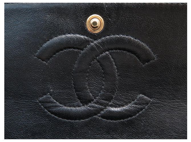 BORSA A MANO CHANEL TIMELESS CLASSIQUE MEDIUM A01112 IN PELLE CAVIAR NERA BAG 10300 Nero - vista 10