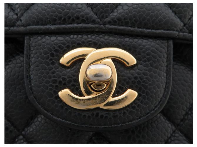 BORSA A MANO CHANEL TIMELESS CLASSIQUE MEDIUM A01112 IN PELLE CAVIAR NERA BAG 10300 Nero - vista 6