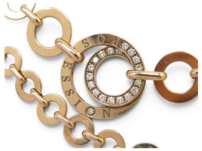 COLLANA PIAGET SAUTOIR POSSESSION 86CM ORO 18K DIAMANTI 45.2GR D'oro - vista 3