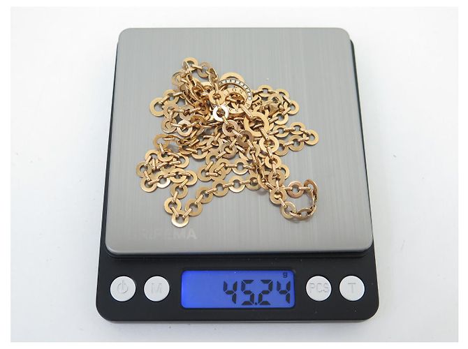 COLLANA PIAGET SAUTOIR POSSESSION 86CM ORO 18K DIAMANTI 45.2GR D'oro - vista 8