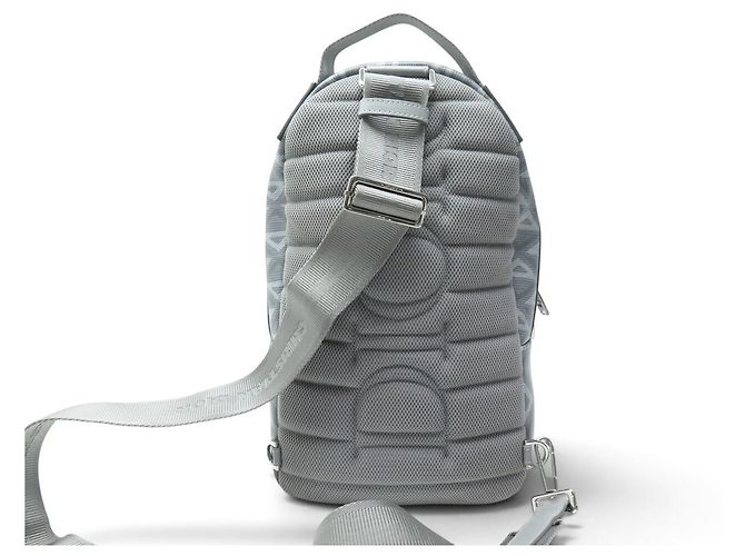 Christian Dior NEU DIOR MINI RIDER GÜRTELTASCHE DIAMOND GRAU CANVAS RUCKSACK GREY BAGPACK - Ansicht 2