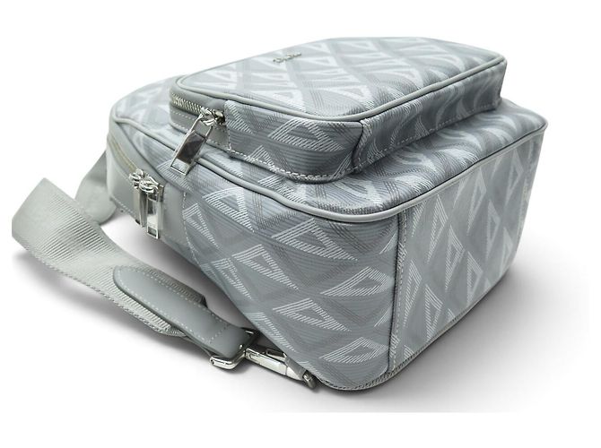 Christian Dior NEU DIOR MINI RIDER GÜRTELTASCHE DIAMOND GRAU CANVAS RUCKSACK GREY BAGPACK - Ansicht 3