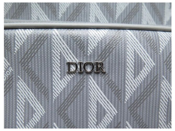 Christian Dior NEU DIOR MINI RIDER GÜRTELTASCHE DIAMOND GRAU CANVAS RUCKSACK GREY BAGPACK - Ansicht 5