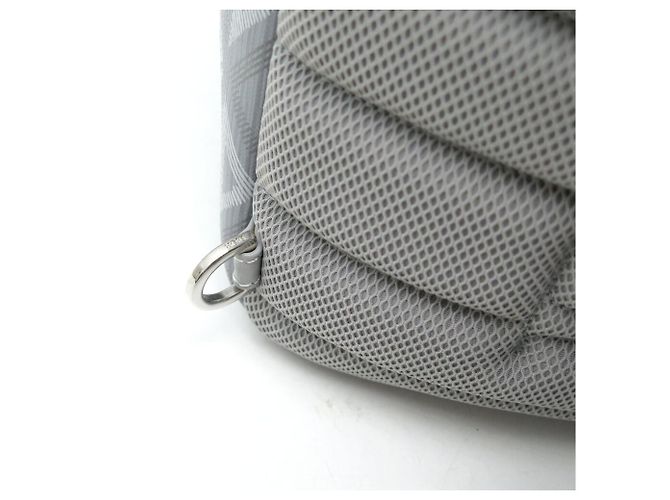 Christian Dior NEU DIOR MINI RIDER GÜRTELTASCHE DIAMOND GRAU CANVAS RUCKSACK GREY BAGPACK - Ansicht 8