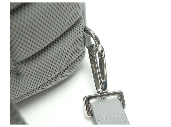 Christian Dior NEU DIOR MINI RIDER GÜRTELTASCHE DIAMOND GRAU CANVAS RUCKSACK GREY BAGPACK - Ansicht 9