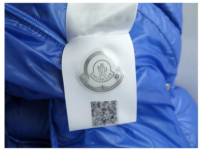 NUEVO MONCLER LAMENTIN DOWN JACKET CHAQUETA CON CAPUCHA T0 36 S ABRIGO AZUL JACKET - vista 11