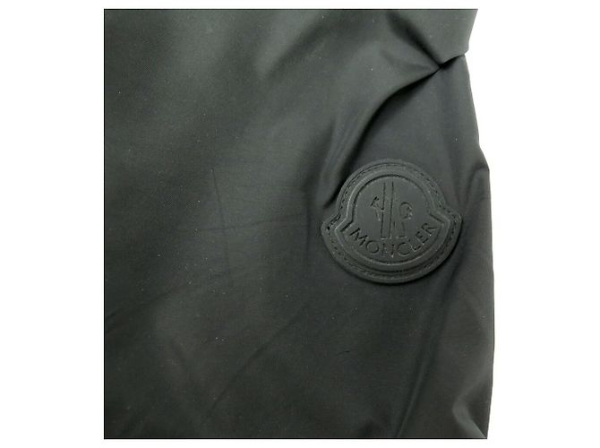 GIACCA MONCLER JUNICHI IMPERMEABILE CON CAPPUCCIO ANTIVENTO T1 38 M BLOUSON JACKET Nero - vista 14