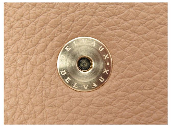 NUOVA BORSA A MANO DELVAUX LE LOUISE PIN PELLE CAMEL A TRACCOLLA Cammello - vista 9