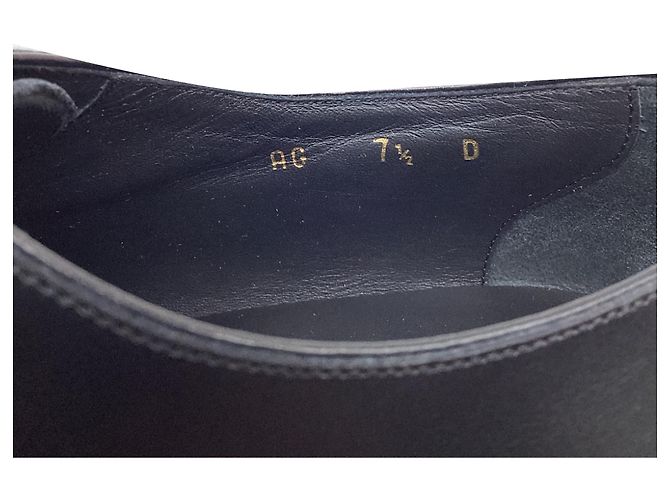 Salvatore Ferragamo Sapatos Oxford de atacadores Ferragamo Angiolo em pele preta Preto - vista 11