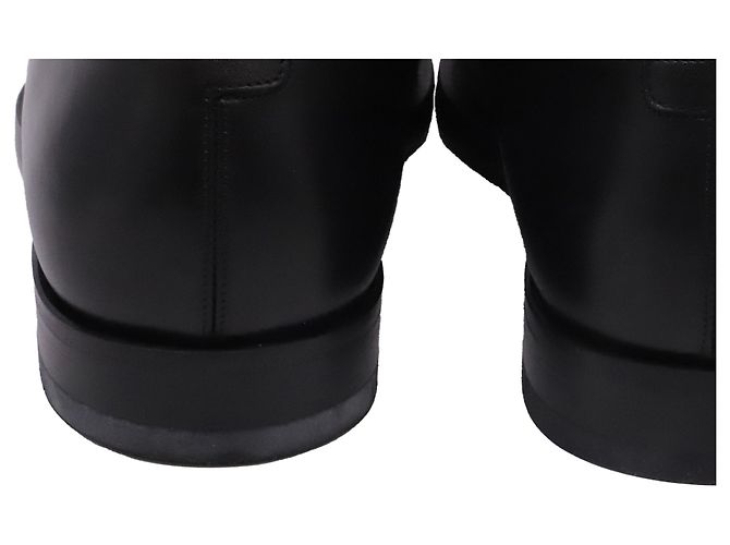 Salvatore Ferragamo Sapatos Oxford de atacadores Ferragamo Angiolo em pele preta Preto - vista 6