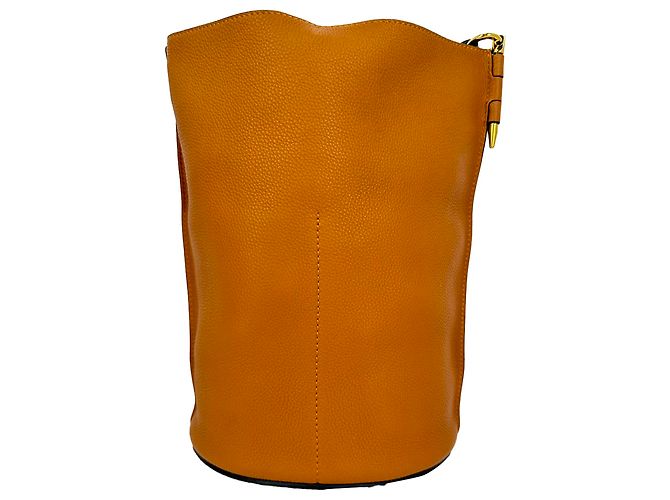 Loewe Gate Bucket Bag aus Camel-Leder Gelb Kamel - Ansicht 13