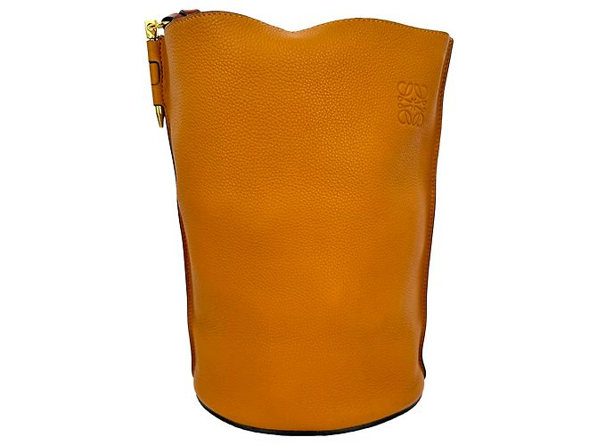 Loewe Gate Bucket Bag aus Camel-Leder Gelb Kamel - Ansicht 14