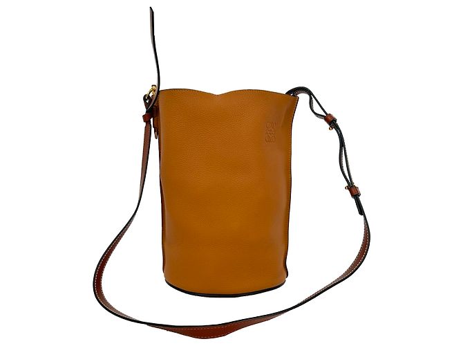 Loewe Gate Bucket Bag aus Camel-Leder Gelb Kamel - Ansicht 15
