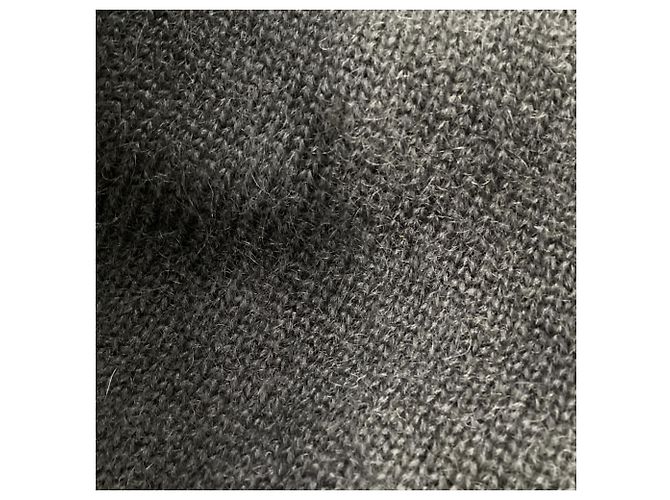 Tom Ford Strickpullover mit Stehkragen aus schwarzem Kaschmir - Ansicht 7