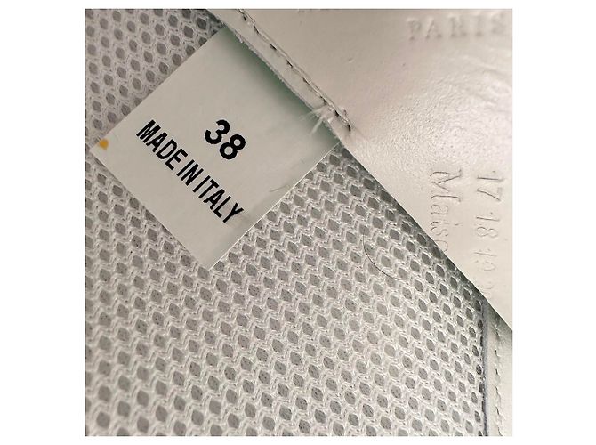 Maison Martin Margiela Sneakers Featherlight Maison Margiela in pelle bianca Bianco Crudo - vista 11