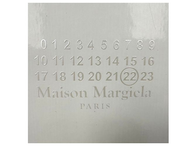 Maison Martin Margiela Sneakers Featherlight Maison Margiela in pelle bianca Bianco Crudo - vista 12