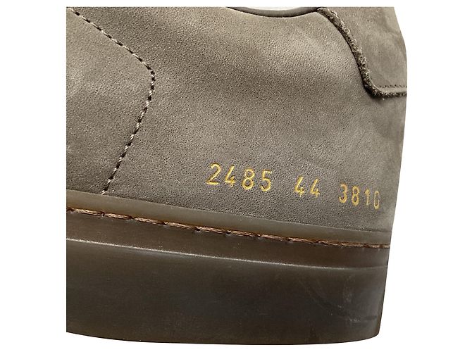 Autre Marque  Common Projects Tennis Low-Top Sneakers in Grey Leather - view 10