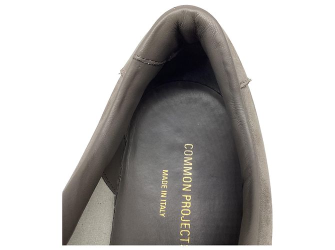 Autre Marque  Common Projects Tennis Low-Top Sneakers in Grey Leather - view 11