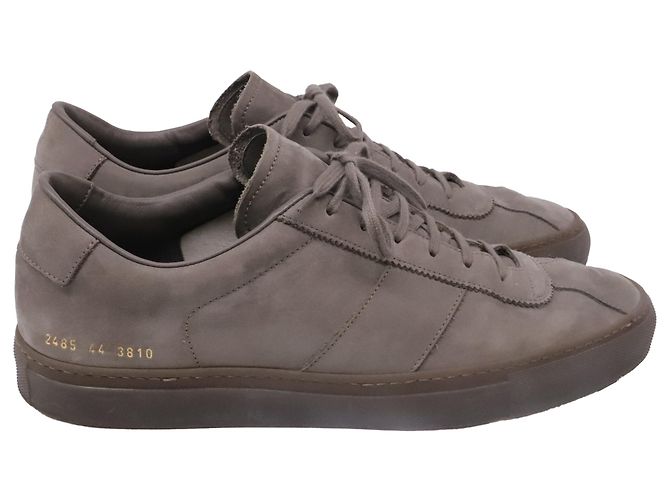 Autre Marque  Common Projects Tennis Low-Top Sneakers in Grey Leather - view 2