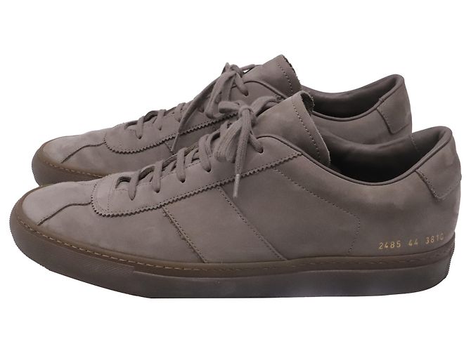 Autre Marque  Common Projects Tennis Low-Top Sneakers in Grey Leather - view 5