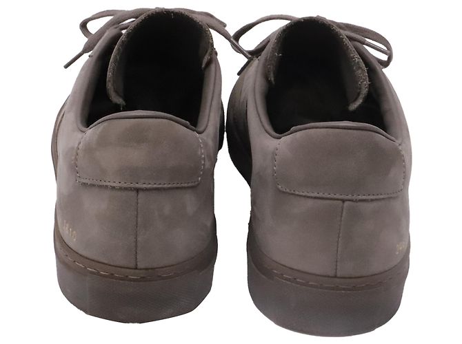 Autre Marque  Common Projects Tennis Low-Top Sneakers in Grey Leather - view 6