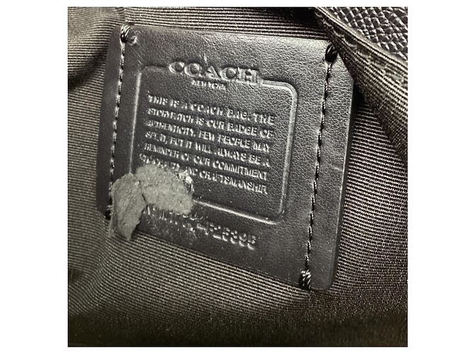 Coach Mini Brooke Carryall aus schwarzem Leder - Ansicht 7