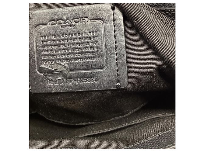 Coach Mini Brooke Carryall aus schwarzem Leder - Ansicht 8