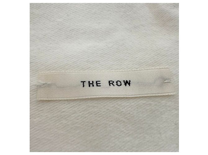 Saco Tote Park The Row em pele marfim Branco Cru - vista 5
