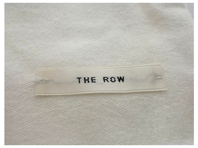 Saco Tote Park The Row em pele marfim Branco Cru - vista 6