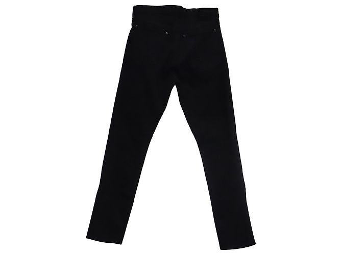 Jeans in denim affusellati Tom Ford in cotone nero - vista 2