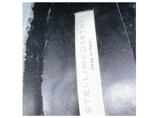 Stella Mc Cartney Stivali sopra il ginocchio Skyla Stella McCartney in pelle nera Nero - vista 7
