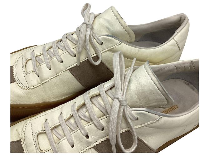 Autre Marque Sneakers basse Tennis Common Project in pelle bianca Bianco - vista 10