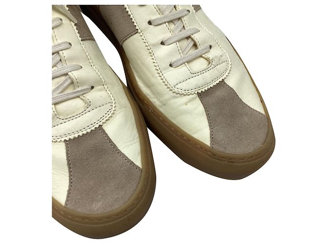 Autre Marque Sneakers basse Tennis Common Project in pelle bianca Bianco - vista 11