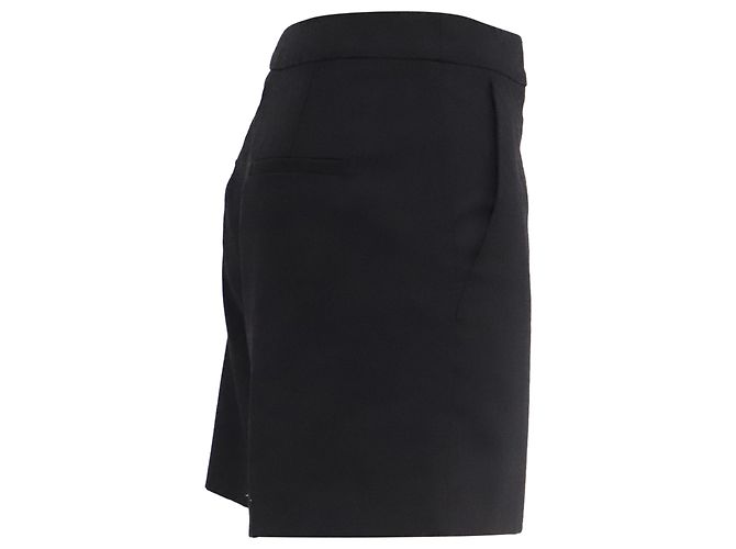 Mini Shorts Max Mara em lã preta Preto - vista 2