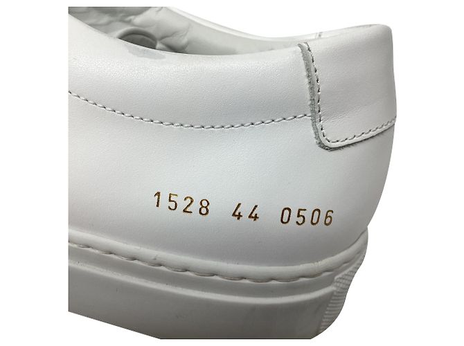 Autre Marque Sneakers Common Projects Achilles Low-Top in pelle bianca Bianco - vista 10