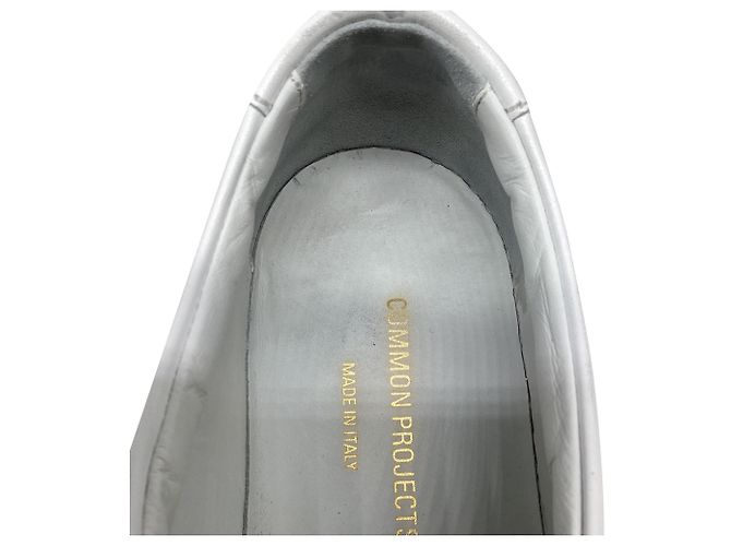 Autre Marque Sneakers Common Projects Achilles Low-Top in pelle bianca Bianco - vista 11