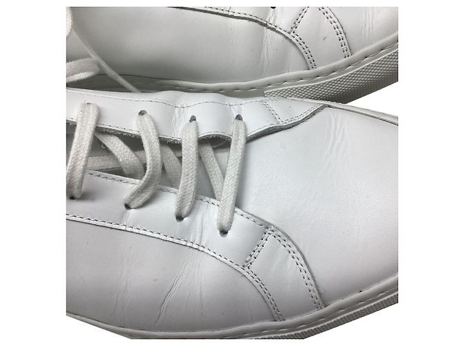 Autre Marque Sneakers Common Projects Achilles Low-Top in pelle bianca Bianco - vista 9