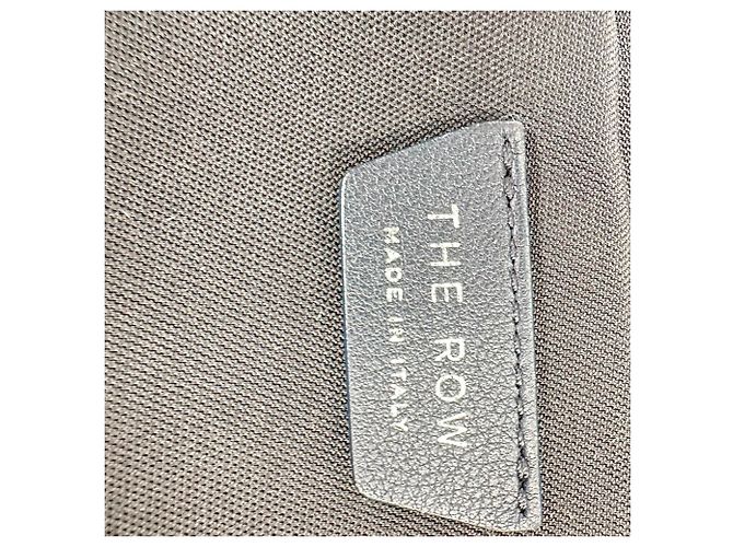 Borsa The Row Slouchy Banana Two in nylon nero - vista 8