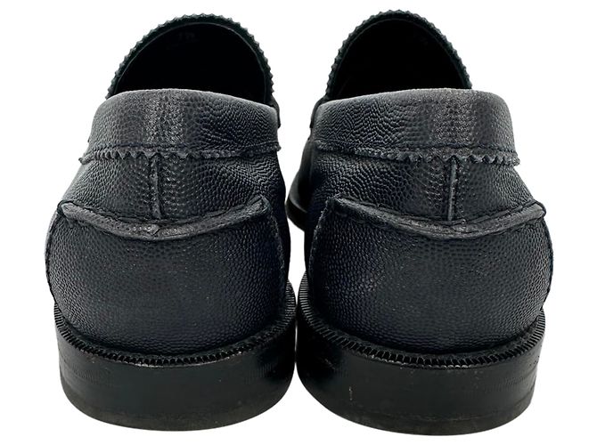 Mocassini Penny Tod's in pelle blu navy - vista 6