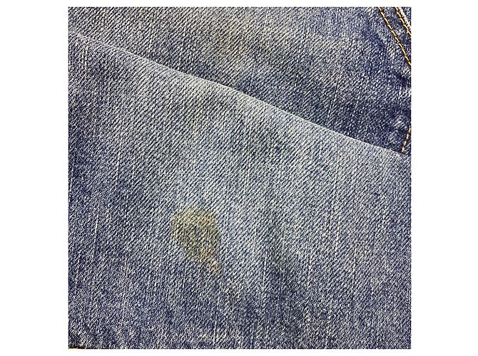 Givenchy Wide Leg Denim Jeans in Blue Cotton Light blue - view 5