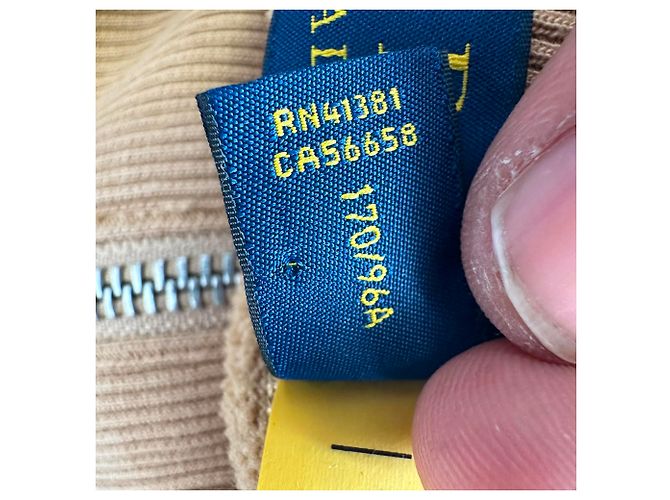 Polo Ralph Lauren Fleece Sherpa Quarter Zip Jacke aus braunem Polyester - Ansicht 10