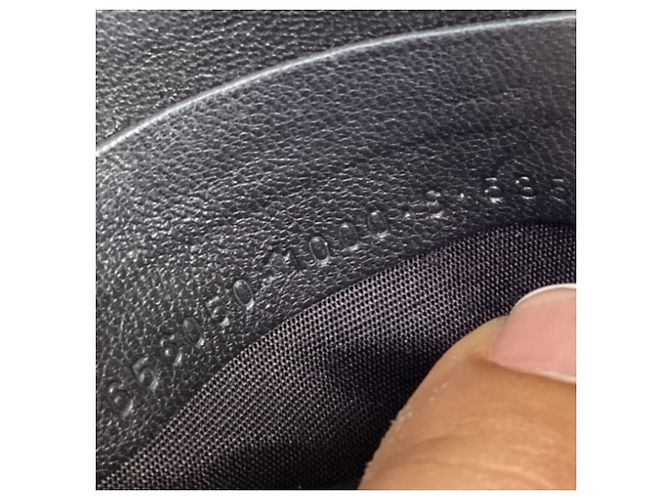 Day Borsa con catena Balenciaga in pelle nera effetto coccodrillo Nero - vista 8