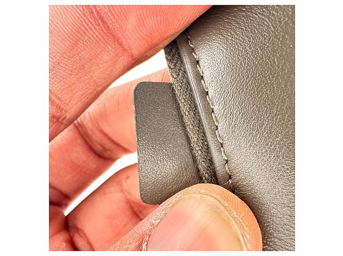Borsa a spalla Half Moon The Row in pelle marrone - vista 11