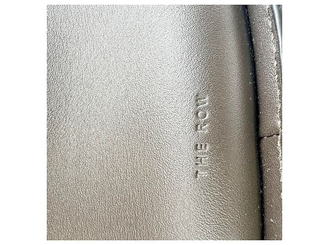 Borsa a spalla Half Moon The Row in pelle marrone - vista 12