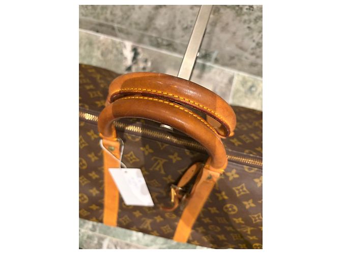 Louis Vuitton Keepall 55 Monogram Canvas Reisetasche Braun Monogramm - Ansicht 3