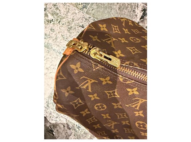 Louis Vuitton Keepall 55 Monogram Canvas Reisetasche Braun Monogramm - Ansicht 4
