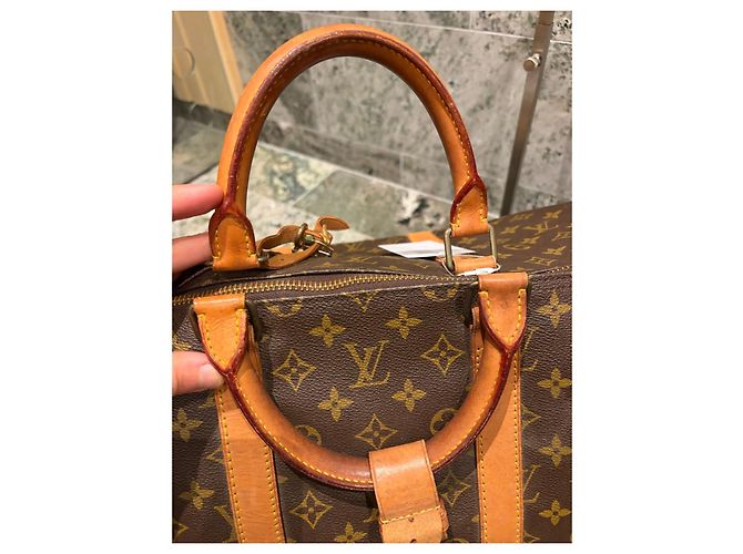 Louis Vuitton Keepall 55 Monogram Canvas Reisetasche Braun Monogramm - Ansicht 5