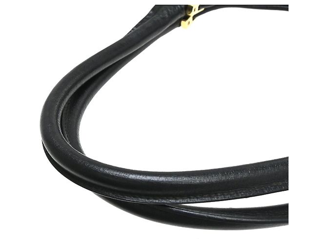 Gucci Vintage Jackie Leather Nero - vista 6